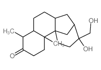 aphidicolin, 19-nor结构式