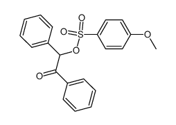 Benzoin-p-methoxyphenylsulfonester Structure