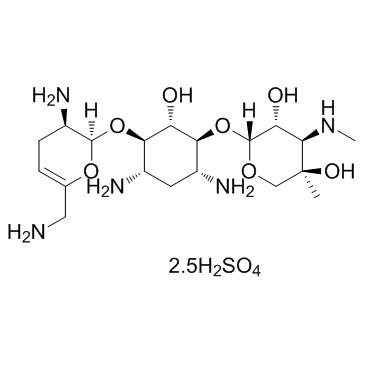 硫酸西索米星结构式