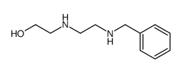 2-[[2-[(Phenylmethyl)amino]ethyl]amino]ethanol structure