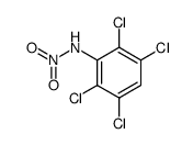 2,3,5,6-tetrachloro-N-nitro-aniline Structure