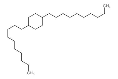 1-(4-decylcyclohexyl)decane Structure