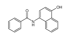 N-(4-hydroxynaphthalen-1-yl)benzamide结构式