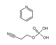 pyridinium salt of β-cyanoethyl phosphate Structure