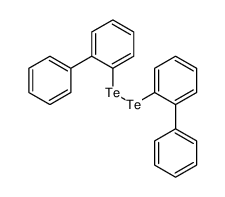 1-phenyl-2-[(2-phenylphenyl)ditellanyl]benzene结构式