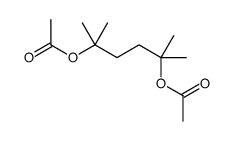 1,1,4,4-tetramethylbutane-1,4-diyl diacetate structure