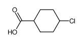 trans-4-chlorocyclohexane carboxylic acid Structure