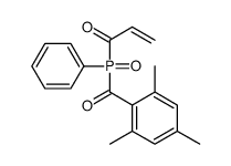 1-[phenyl-(2,4,6-trimethylbenzoyl)phosphoryl]prop-2-en-1-one Structure