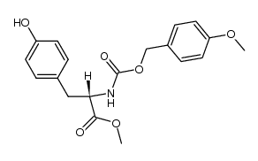 Z(OMe)-Tyr-OMe Structure