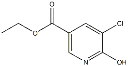5-氯-6-羟基烟酸乙酯结构式