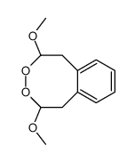 2,5-dimethoxy-1,2,5,6-tetrahydro-3,4-benzodioxocine结构式