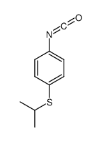 1-isocyanato-4-propan-2-ylsulfanylbenzene结构式