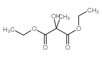 diethyl 2-hydroxy-2-methylmalonate Structure