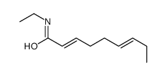 ethyl (E,Z)-2,6-nonadienamide Structure