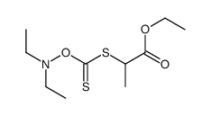 ethyl 2-(diethylaminooxycarbothioylsulfanyl)propanoate Structure