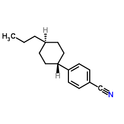 4-(4-Propylcyclohexyl)benzonitrile structure