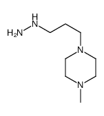 Piperazine, 1-(3-hydrazinopropyl)-4-methyl- (9CI) Structure