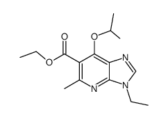 3-ethyl-7-isopropoxy-5-methyl-3H-imidazo[4,5-b]pyridine-6-carboxylic acid ethyl ester Structure