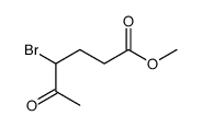 4-Acetyl-4-bromobutyric acid methyl ester structure