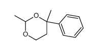 2,4-dimethyl-4-phenyl-1,3-dioxane Structure