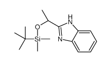 [(1S)-1-(1H-benzimidazol-2-yl)ethoxy]-tert-butyl-dimethylsilane Structure