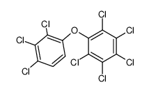 2,2',3,3',4,4',5,6-Octachlorobiphenyl ether结构式