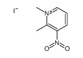 1,2-dimethyl-3-nitropyridin-1-ium,iodide结构式