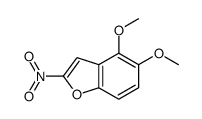 4,5-dimethoxy-2-nitro-1-benzofuran结构式