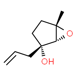 6-Oxabicyclo[3.1.0]hexan-2-ol, 5-methyl-2-(2-propenyl)-, (1R,2S,5S)-rel- (9CI) Structure