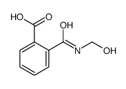 2-(hydroxymethylcarbamoyl)benzoic acid结构式