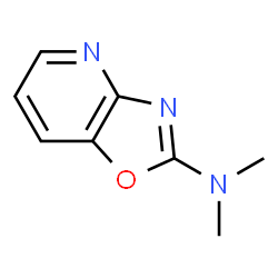 Oxazolo[4,5-b]pyridin-2-amine, N,N-dimethyl- (9CI) structure