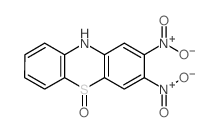 2,3-dinitro-10H-phenothiazine 5-oxide结构式