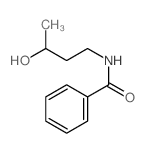 Benzamide,N-(3-hydroxybutyl)-结构式