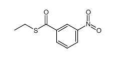 3-nitro-thiobenzoic acid S-ethyl ester结构式