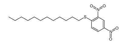 (2,4-dinitro-phenyl)-dodecyl sulfide Structure