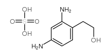 2,4-Diaminophenetole sulfate Structure