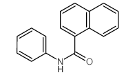 N-phenylnaphthalene-1-carboxamide Structure