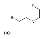 2-bromoethyl-(2-fluoroethyl)-methylazanium,chloride结构式