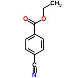 Ethyl 4-cyanobenzoate Structure