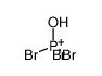 tribromo(hydroxy)phosphonium Structure