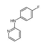 N-(4-fluorophenyl)-2-aminopyridine结构式