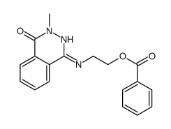 4-(2-Benzoyloxyethylamino)-2-methyl-1-oxo-1,2-dihydrophthalazine structure