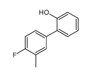 2-(4-fluoro-3-methylphenyl)phenol结构式