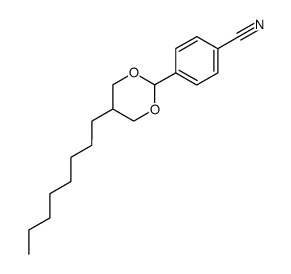 4-(5-Octyl-[1,3]dioxan-2-yl)-benzonitrile结构式