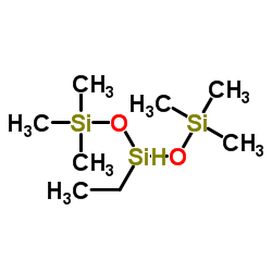 双(三甲基硅氧基)乙基硅烷结构式