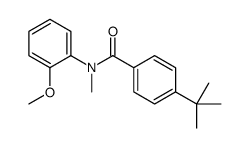 4-tert-butyl-N-(2-methoxyphenyl)-N-methylbenzamide Structure