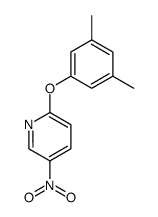 2-(3,5-Dimethyl-phenoxy)-5-nitro-pyridine Structure