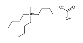 hydrogen carbonate,tributyl(methyl)phosphanium Structure