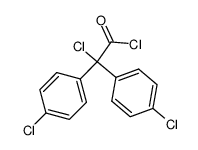 chloro-bis-(4-chloro-phenyl)-acetyl chloride Structure