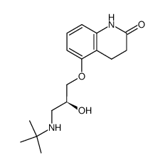 -(-)-carteolol Structure